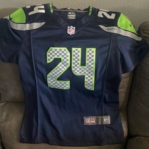 C’mon now it’s beast mode!!! Kids L Beast mode jersey on field edition